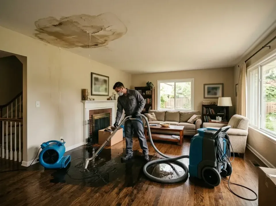 attic-pipe-burst-ceiling-drip-008 — frequently asked questions, Water Damage Restoration & Carpet Care in Ashwaubenon, WI